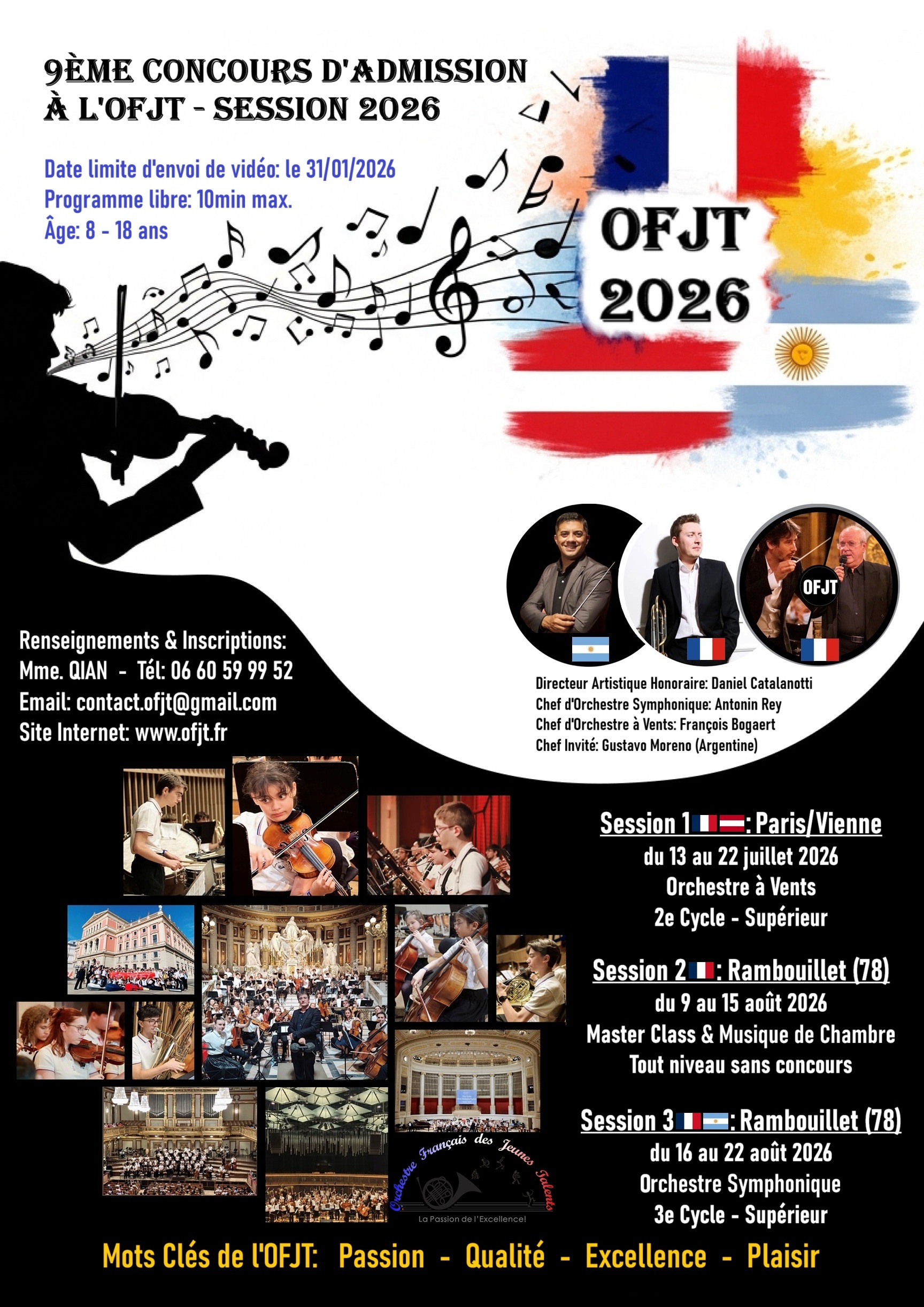Ofjt Affiche du concours 2026
